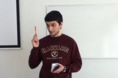Security Ambassador Astemir Karmov presented in the Harvard University