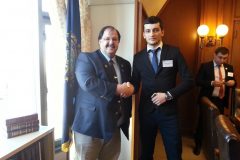 Security Ambassador Astemir Karmov meeting senator in the US