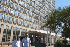 Security Ambassador to Africa Astemir Karmov consulted PRASA on the security issues
