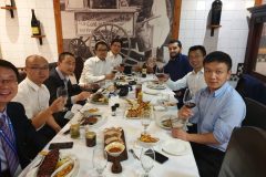 Security Ambassador to Africa Astemir Karmov at the dinner with Huawei Africa