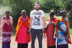 Security Ambassador to Africa Astemir Karmov visited Masai Village in Kenya