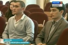Security Ambassador Astemir Karmov in the Parliament