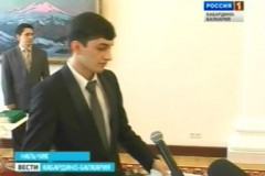 Security Ambassador to Africa Astemir Karmov presented for the President