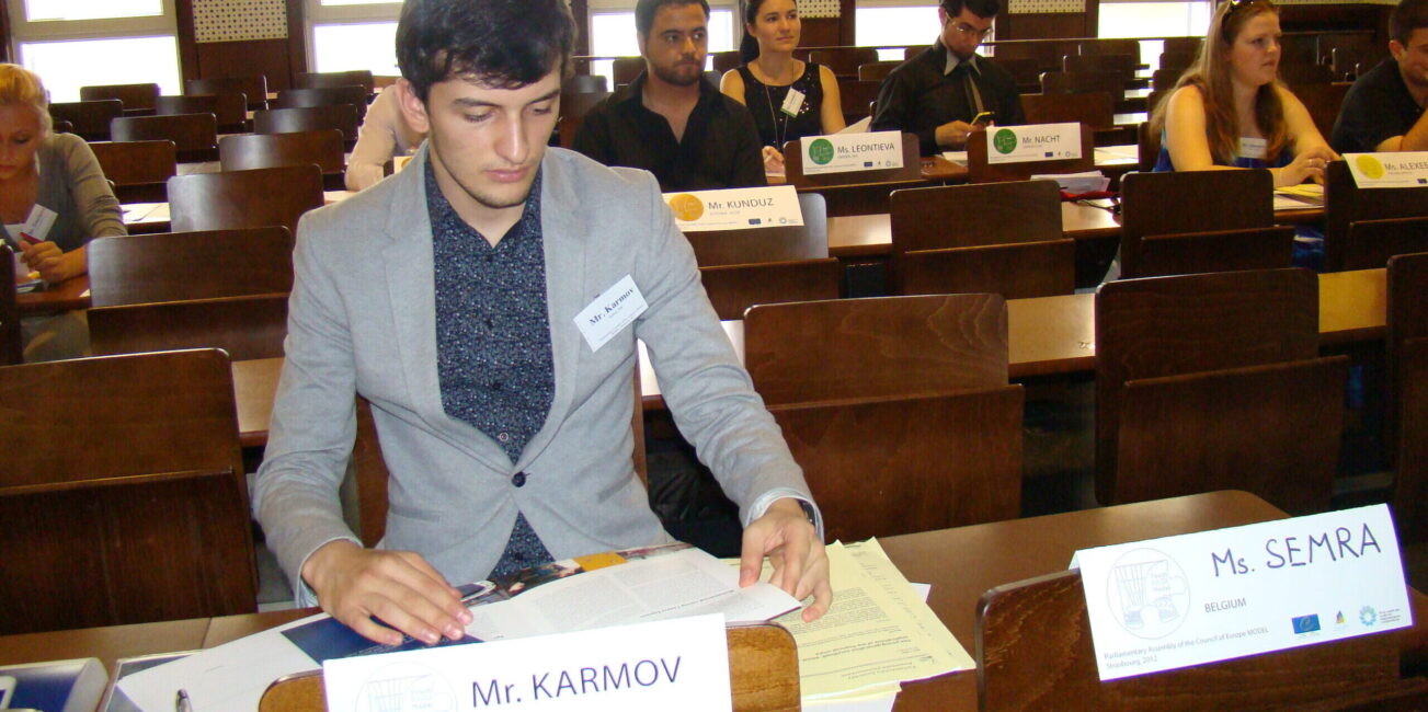 Security Ambassador to Africa Astemir Karmov presented in the Parliamentary Assembly (PACE)