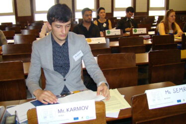 Security Ambassador to Africa Astemir Karmov presented in the Parliamentary Assembly (PACE)