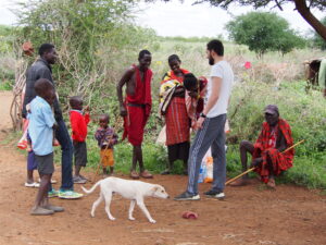 Security Ambassador to Africa Astemir Karmov visited Masai Village in Kenya