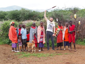 Security Ambassador to Africa Astemir Karmov visited Masai Village in Kenya